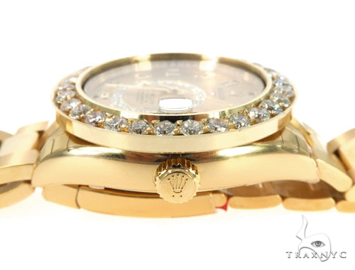 Channel Diamond Rolex Oyster Perpetual Sky-Dweller Watch 49177 - Image 6