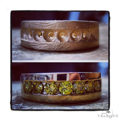 Channel Diamond Wedding Band 39899 - Image 4