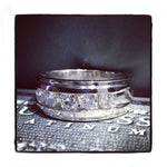 Channel Diamond Wedding Ring 41766 - Image 3