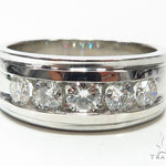 Channel Diamond Wedding Ring 41766 - Image 2