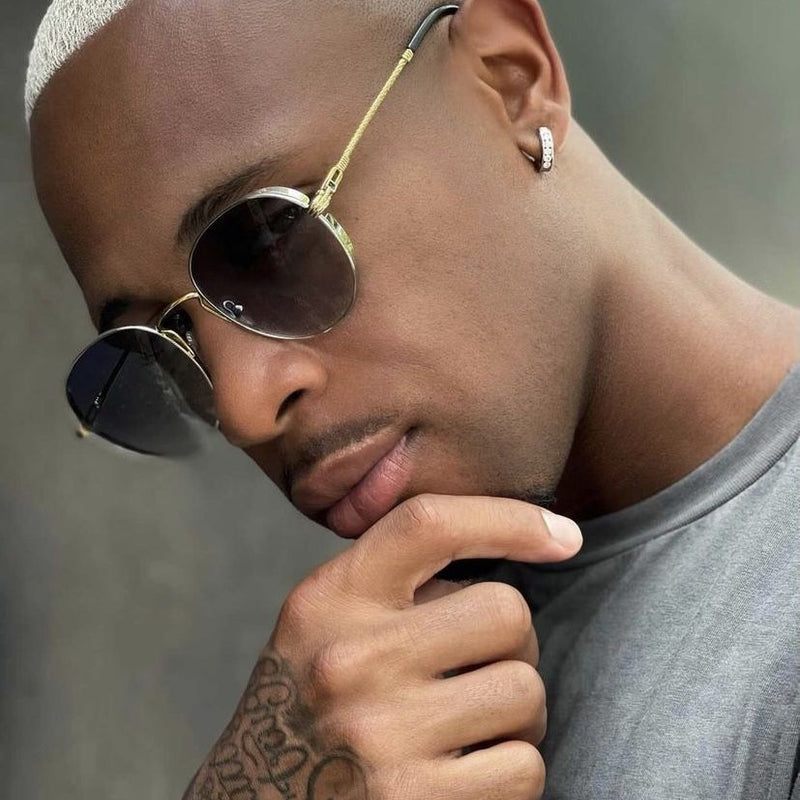 Channel Setting Hoop Huggie Earrings 66951 - Image 6