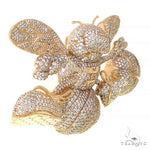 Charlotte Hornets Lab Diamond Pendant 68089 - Image 2