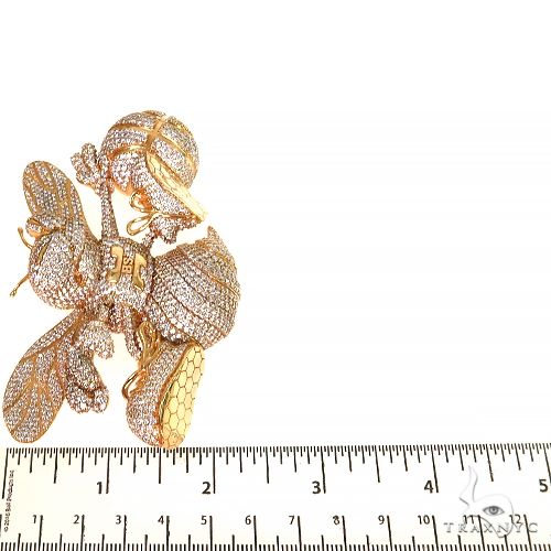 Charlotte Hornets Lab Diamond Pendant 68089 - Image 7