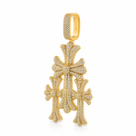 Triple Cross Pendant 71317