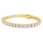 1.25 Ct Each Diamond Tennis Bracelet 71662