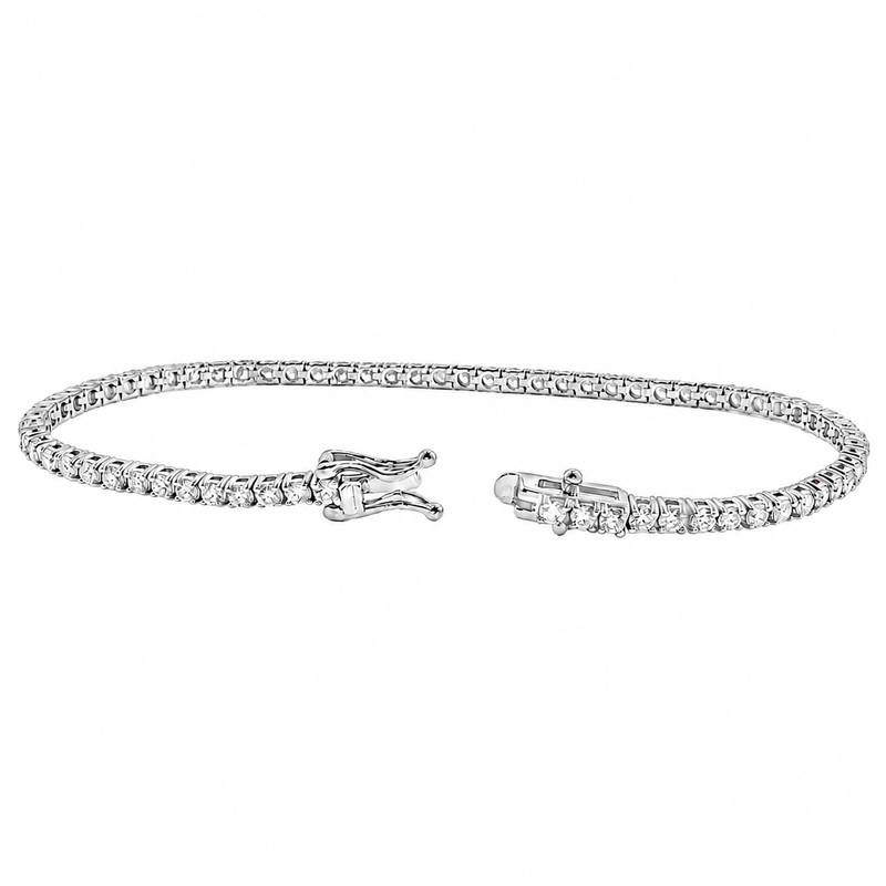 4 Pt Diamond Tennis Bracelet 71682