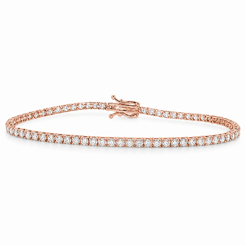 4 Pt Diamond Tennis Bracelet 71682