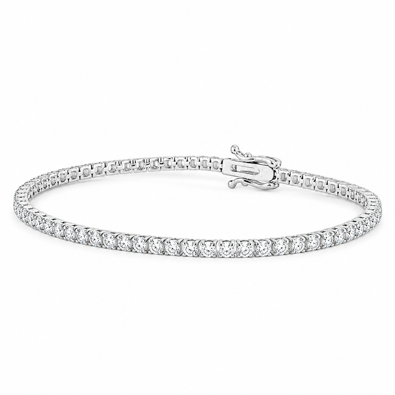4 Pt Diamond Tennis Bracelet 71683