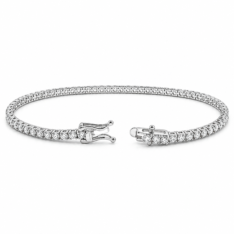 4 Pt Diamond Tennis Bracelet 71683