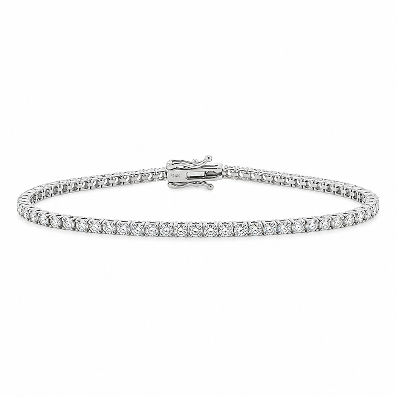 5 Pt Diamond Tennis Bracelet 71687