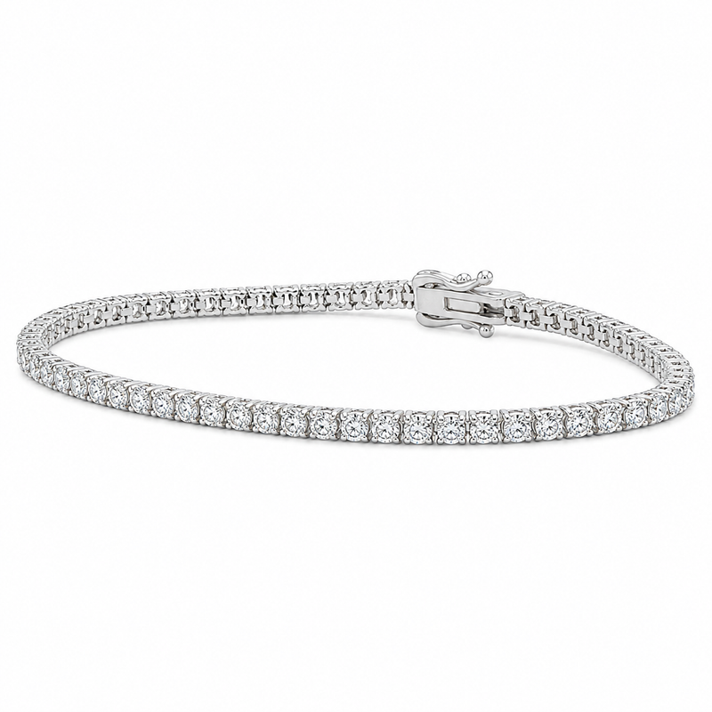 5 Pt Diamond Tennis Bracelet 71687