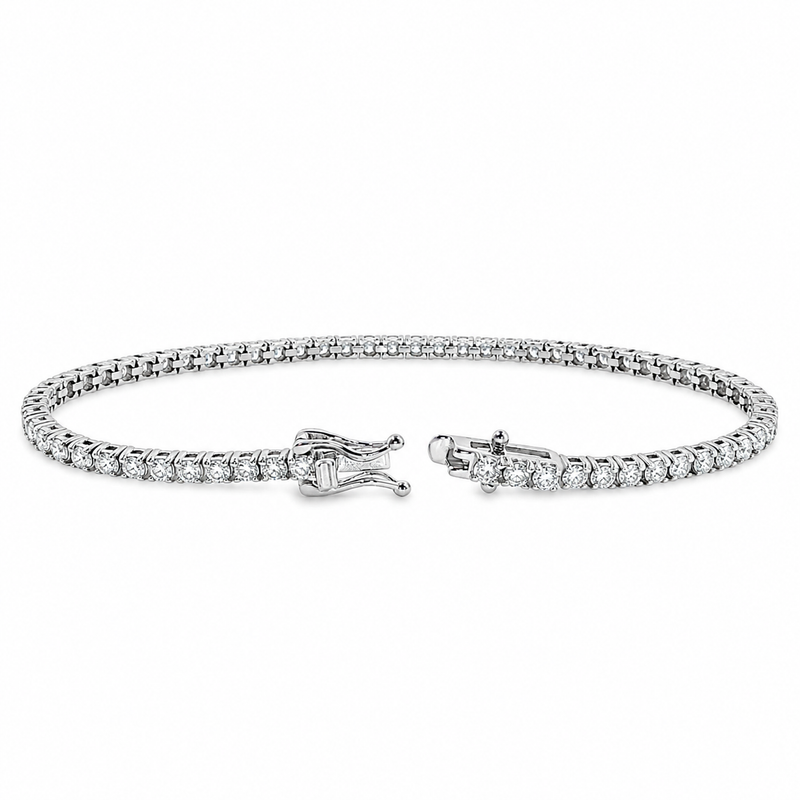 5 Pt Diamond Tennis Bracelet 71687