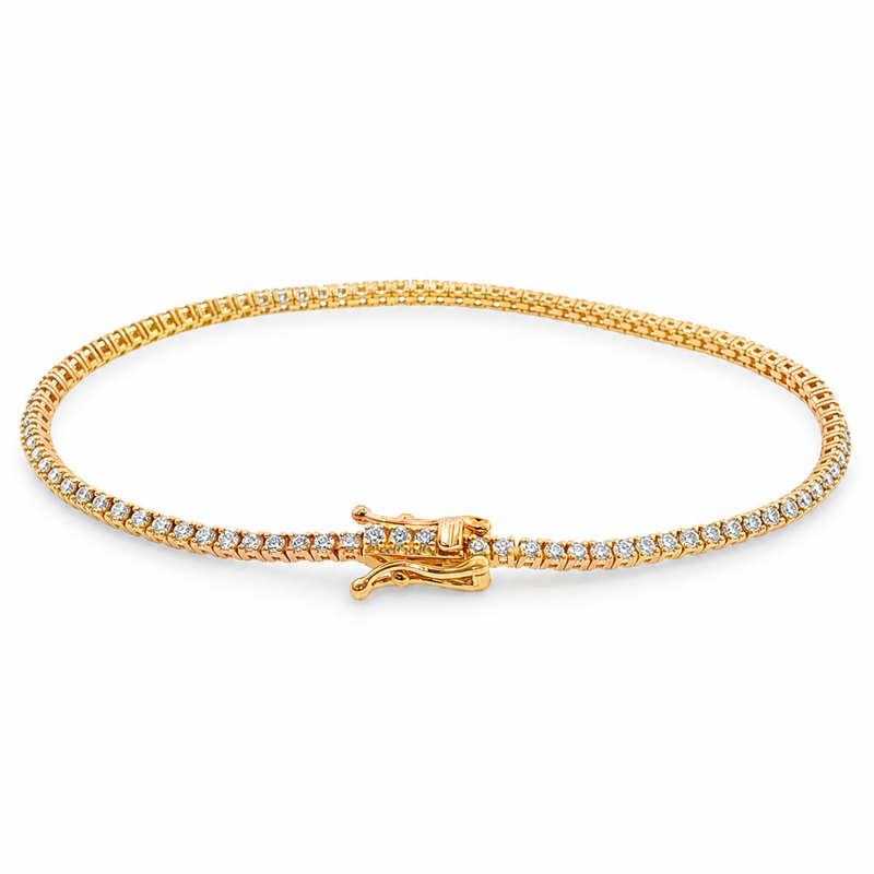 2 Pt Diamond Tennis Bracelet 71667