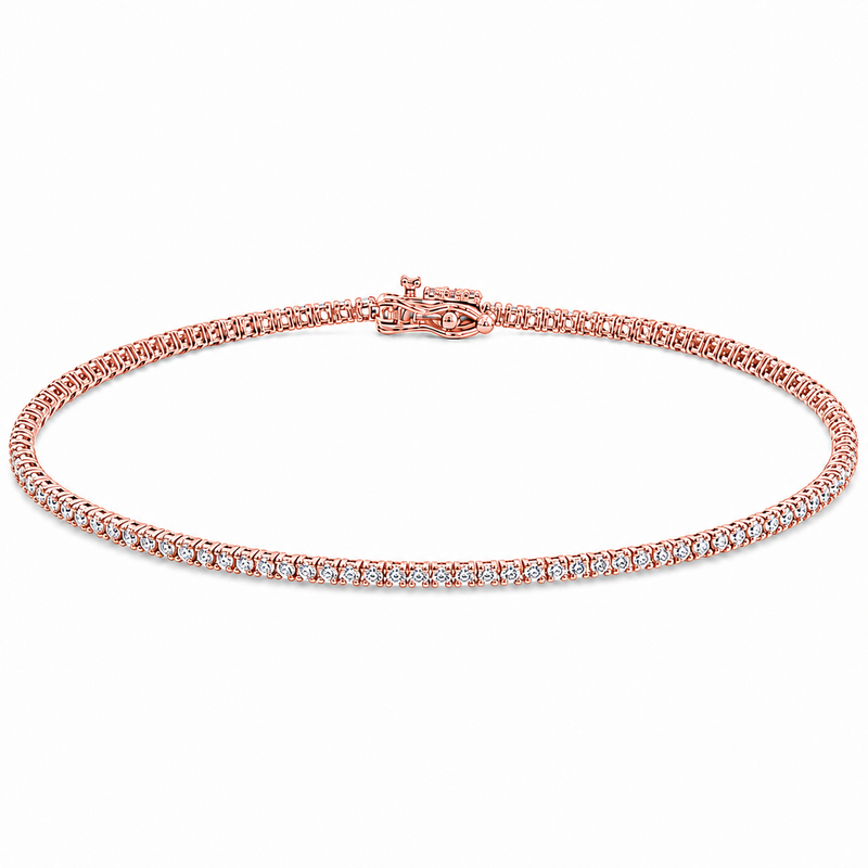 2 Pt Diamond Tennis Bracelet 71664