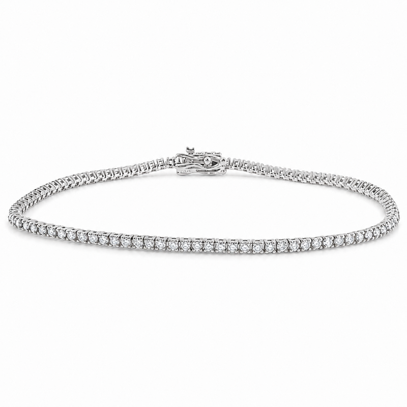 2 Pt Diamond Tennis Bracelet 71667