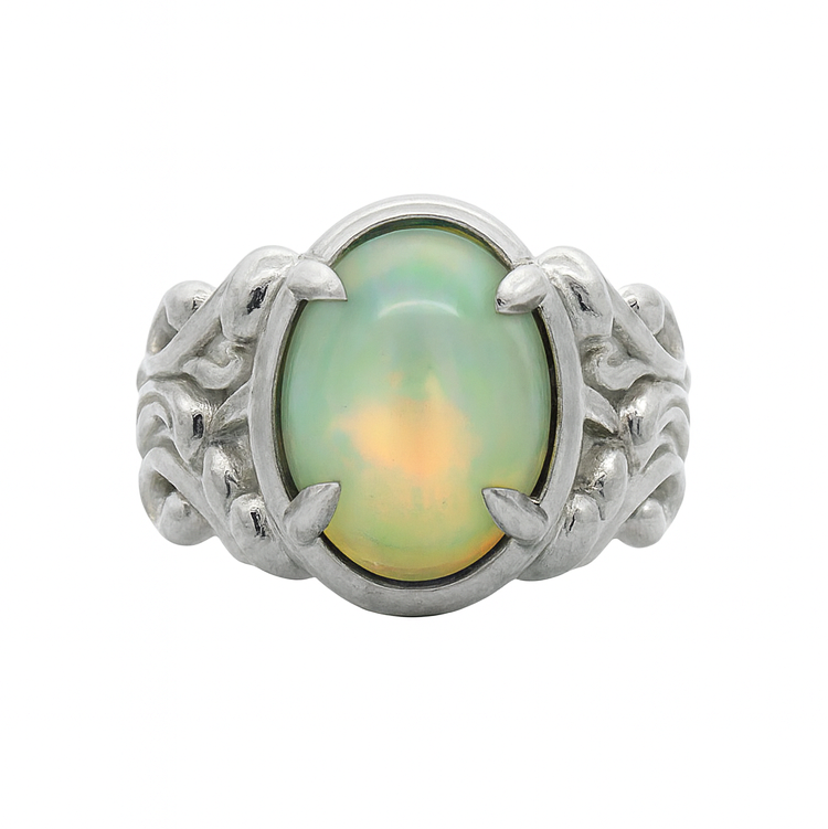 Silver Starry Night Ring 70962