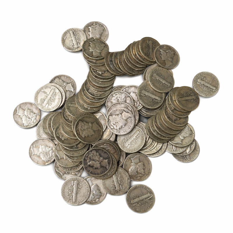 Limited Edition U.S. Government Silver Lion Pendant Set 70964