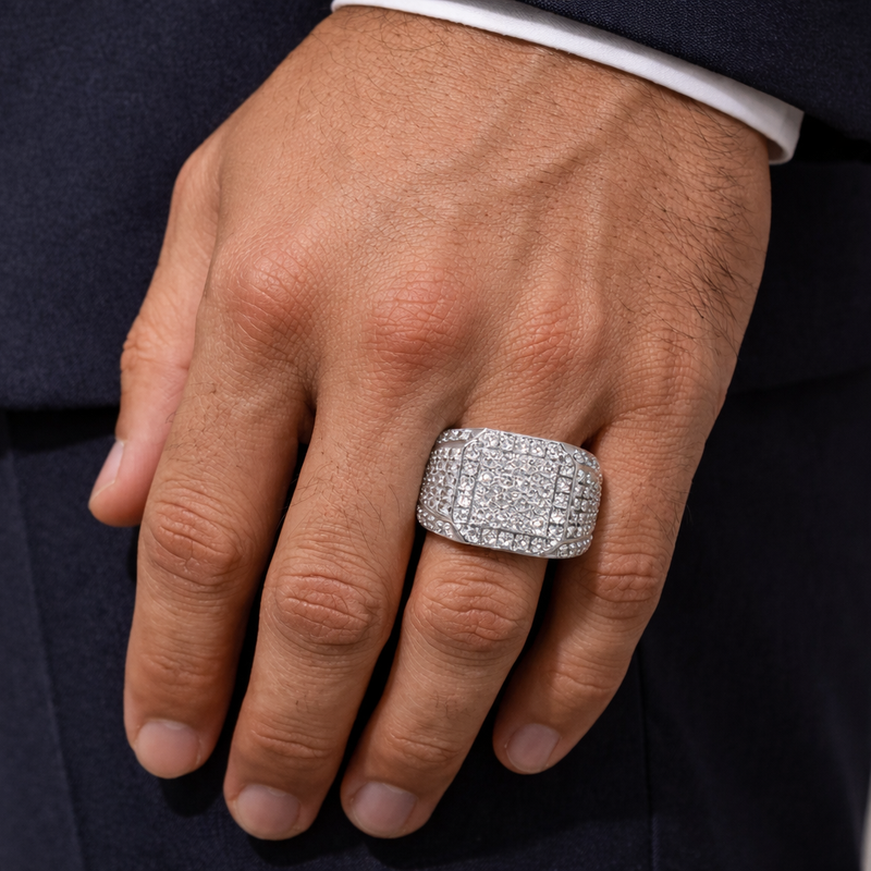 Vault 2.2 Ctw Lab-Grown Diamond Ring, view 5