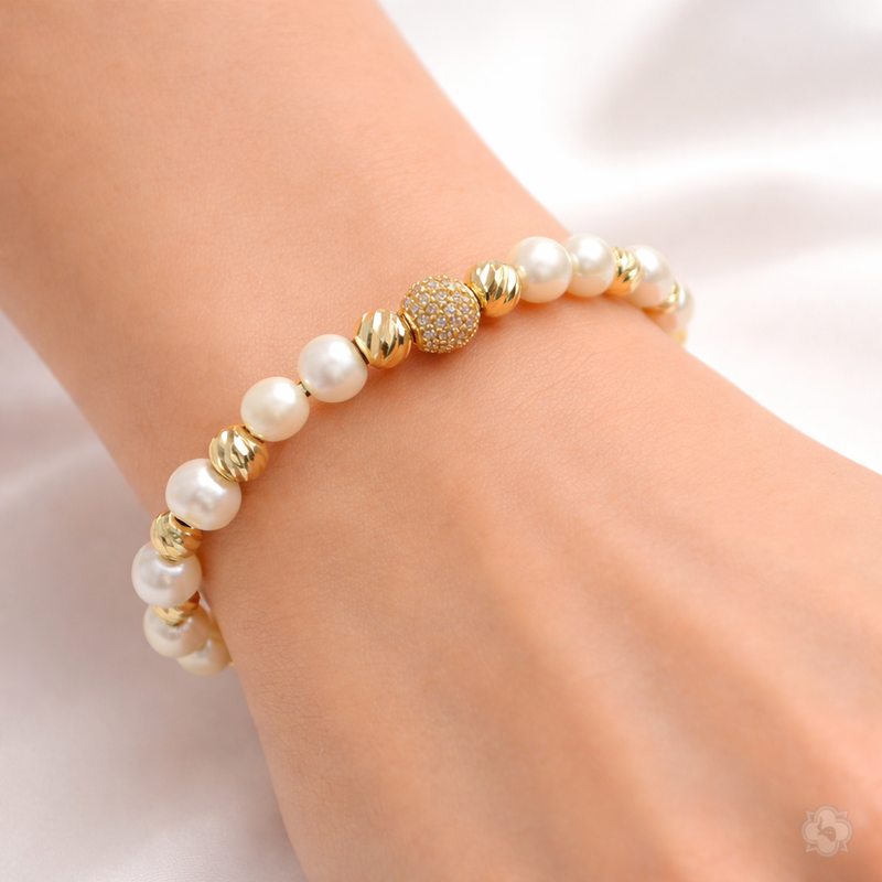 Pearl Bead Accent Bracelet 71023