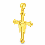 10K Gold Cross Crucifix 57088