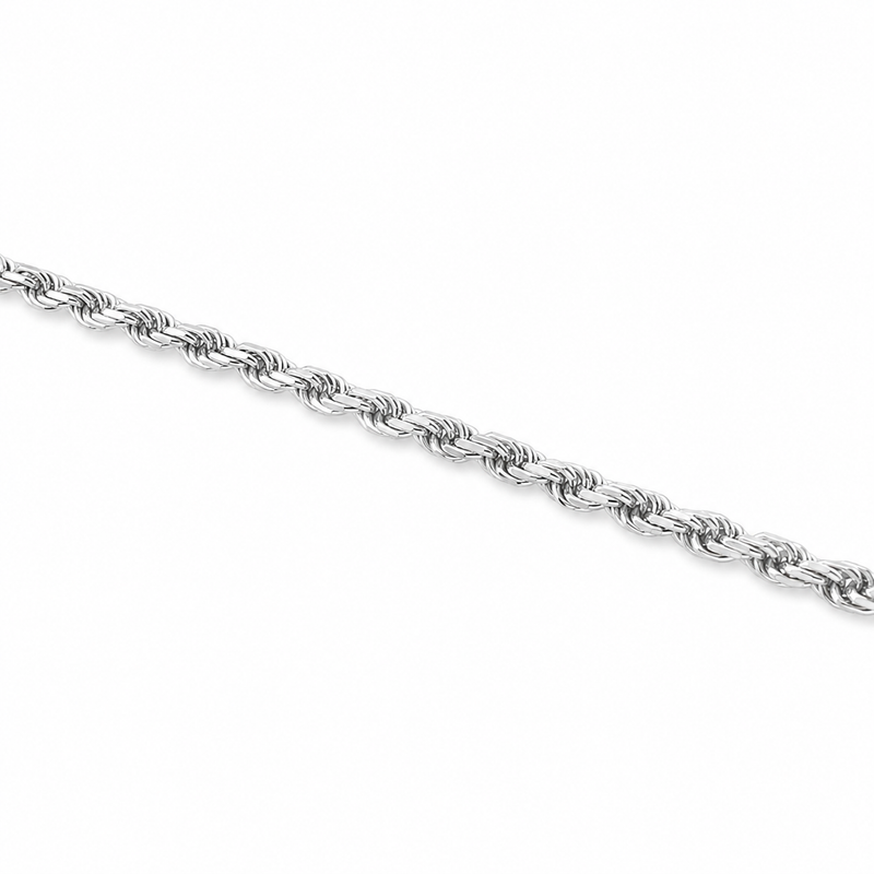 .925 Silver Rope Bracelet 3mm 71462