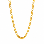 21K Gold Curb Chain 3.4mm 71482