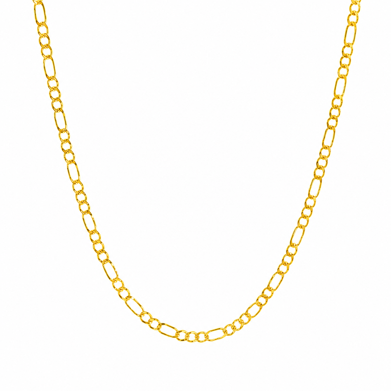 21K Gold Figaro Chain 2.5mm 71479