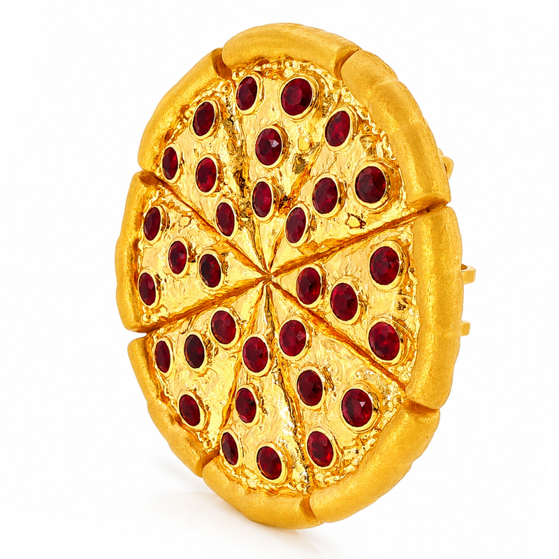 Breakable Pizza Pie Pendant 71492