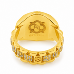 Custom Made Rolex Style Diamond Ring 67378