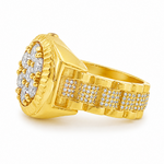 Custom Made Rolex Style Diamond Ring 67378