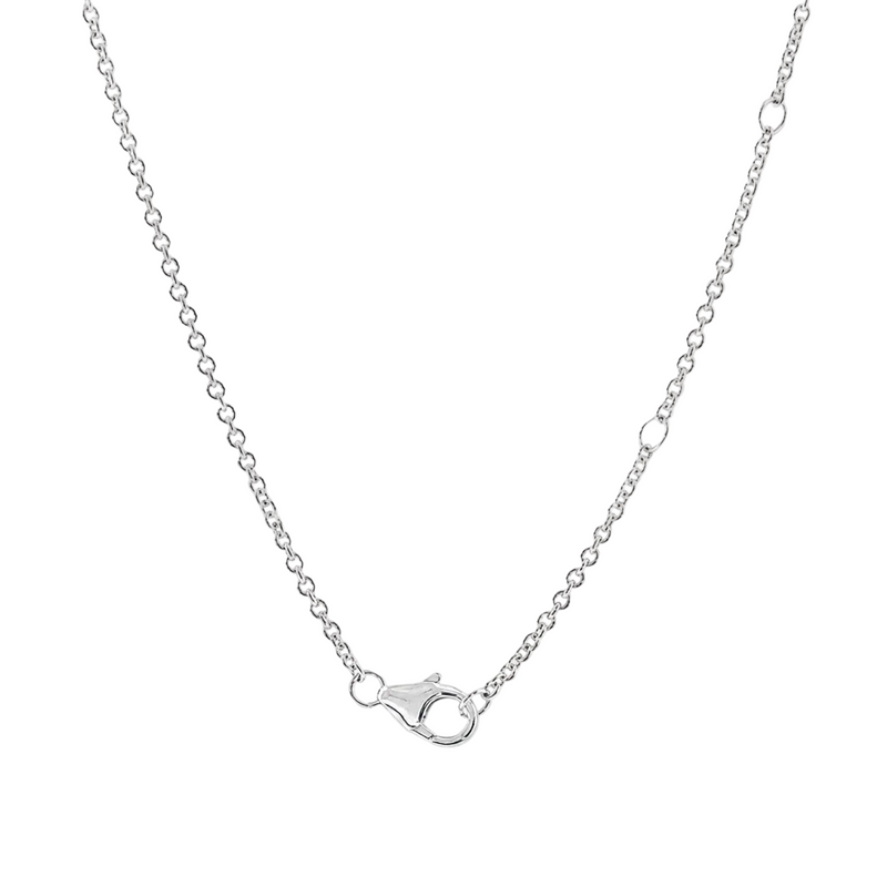 .925 Silver Diamond Necklace 71483