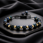 Black Pearl Bead Accent Bracelet 71496