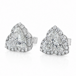 Special Cut Diamond Earrings 71517