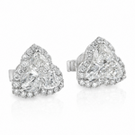 Special Cut Diamond Earrings 71517