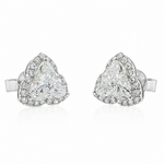 Special Cut Diamond Earrings 71517