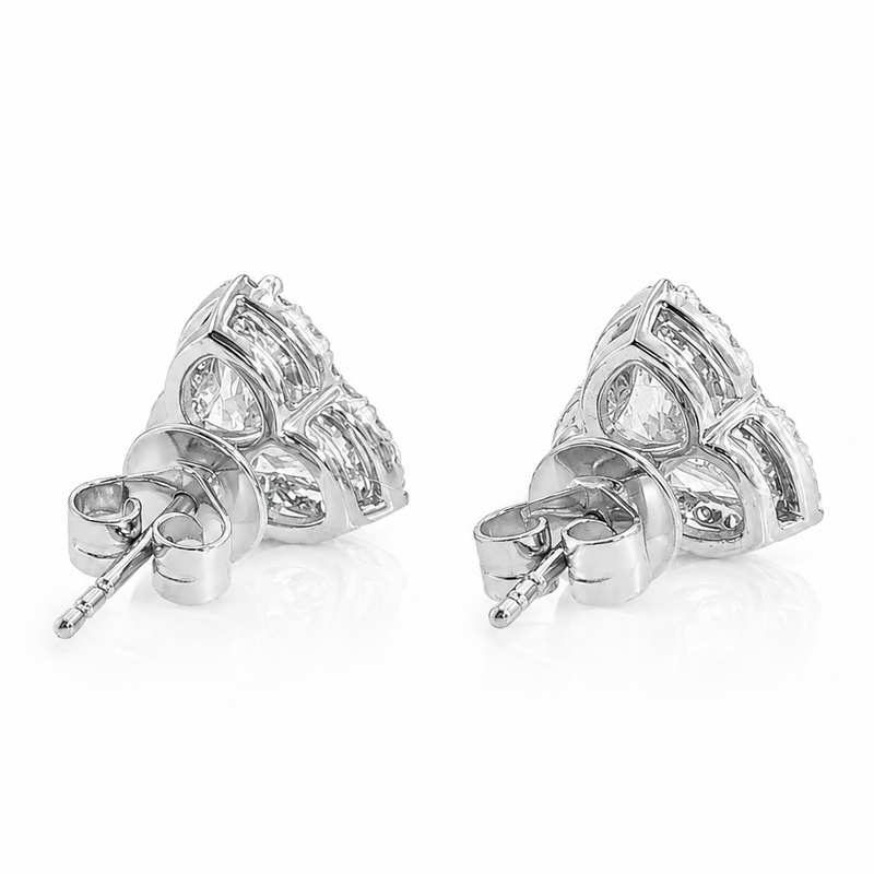 Special Cut Diamond Earrings 71517