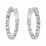 Halo Luxe Inside-Out Hoops Earrings 71520