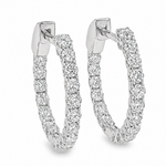 Halo Luxe Inside-Out Hoops Earrings 71520
