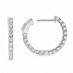 Halo Luxe Inside-Out Hoops Earrings 71520