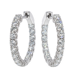 Halo Luxe Inside-Out Hoops Earrings 71521