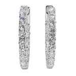 Halo Luxe Inside-Out Hoops Earrings 71521