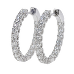 Halo Luxe Inside-Out Hoops Earrings 71521