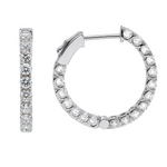 Halo Luxe Inside-Out Hoops Earrings 71521