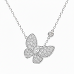 Butterfly Diamond Necklace 66215
