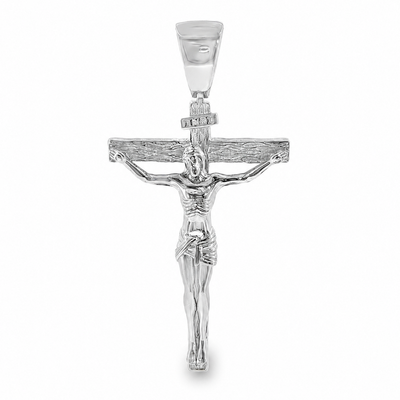 Silver Crucifix Jesus Cross 66457