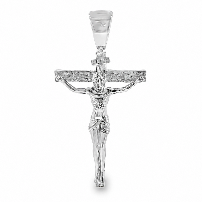 Silver Crucifix Jesus Cross 66457