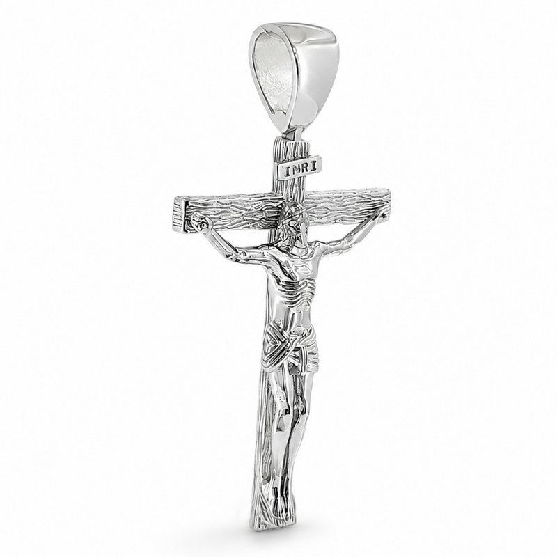 Silver Crucifix Jesus Cross 66457
