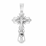 Silver Jesus Crucifix Pendant 71117