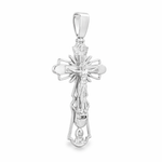 Silver Jesus Crucifix Pendant 71117