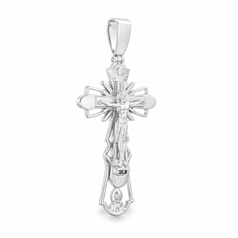 Silver Jesus Crucifix Pendant 71117